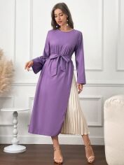 Акція на Сукня жіноча SHEIN GD-00164546 L Фіолетова від Rozetka