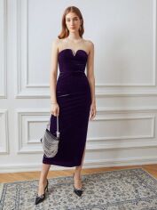 Акція на Сукня жіноча SHEIN GD-00164923 S Фіолетова від Rozetka