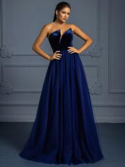 Акція на Сукня жіноча SHEIN GD-00164964 M Темно-синя від Rozetka