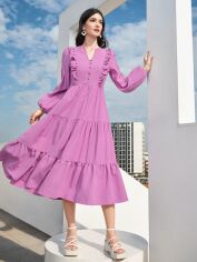 Акція на Сукня жіноча SHEIN GD-00164858 L Рожева від Rozetka