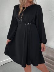 Акція на Сукня жіноча SHEIN GD-00160589 XL Чорна від Rozetka