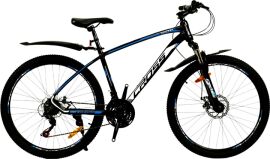 Акція на Велосипед Cross 29" Tracker 2022 Рама 18" Black-Blue (29CTA-004941) від Rozetka