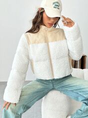Акція на Куртка демісезонна жіноча SHEIN GD-00168268 M Біла від Rozetka