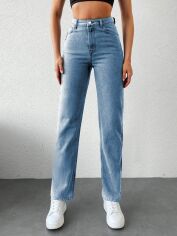 Акція на Джинси жіночі SHEIN GD-00171043 40 Блакитні від Rozetka