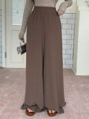 Акція на Штани жіночі SHEIN GD-00167836 S Коричневі від Rozetka