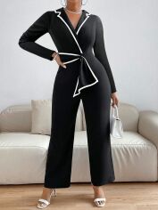 Акція на Комбінезон жіночий SHEIN GD-00168130 S Чорний від Rozetka