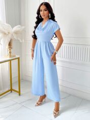 Акція на Комбінезон жіночий SHEIN GD-00168138 S Блакитний від Rozetka