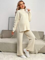 Акція на Костюм жіночий SHEIN GD-00156483 M Кремовий від Rozetka