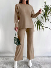 Акція на Костюм жіночий SHEIN GD-00156544 One Size Пісочний від Rozetka