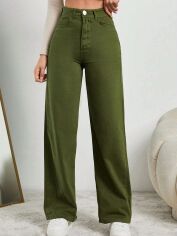Акція на Джинси жіночі SHEIN GD-00103504 M Хакі від Rozetka