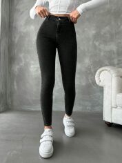 Акція на Джинси жіночі SHEIN GD-00103593 36 Чорні від Rozetka