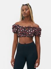 Акція на Топ жіночий Primark XAZ530138SXOW L Чорний з рожевим від Rozetka