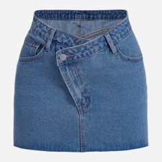 Акція на Спідниця жіноча SHEIN GD-00156314 M Синя від Rozetka