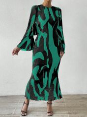 Акція на Плаття жіноче SHEIN GD-00168062 S Зелене від Rozetka
