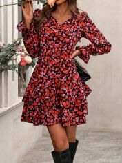 Акція на Плаття жіноче SHEIN GD-00168066 S Червоне від Rozetka