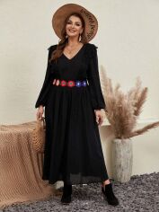 Акція на Плаття жіноче SHEIN GD-00168527 XL Чорне від Rozetka