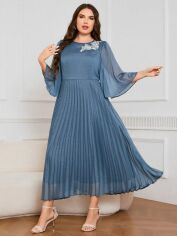 Акція на Плаття жіноче SHEIN GD-00168546 XL Блакитне від Rozetka