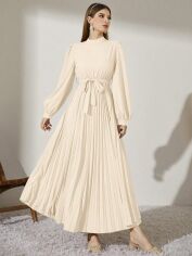 Акція на Плаття жіноче SHEIN GD-00108545 L Кремове від Rozetka