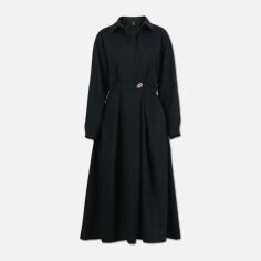 Акція на Плаття жіноче SHEIN GD-00130880 M Чорне від Rozetka