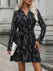 Акція на Плаття жіноче SHEIN GD-00170988 L Чорне від Rozetka