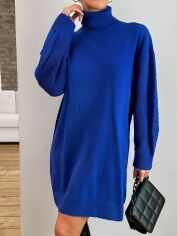 Акція на Сукня жіноча SHEIN GD-00100442 One Size Синя від Rozetka