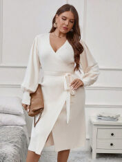 Акція на Плаття жіноче SHEIN GD-00161792 3XL Бежеве від Rozetka