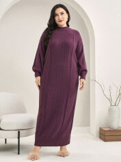 Акція на Плаття жіноче SHEIN GD-00156833 3XL Бордове від Rozetka