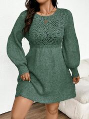 Акція на Плаття жіноче SHEIN GD-00160831 XL Зелене від Rozetka