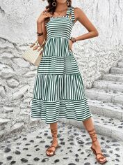 Акція на Сукня жіноча SHEIN GD-00159205 XL Зелена від Rozetka
