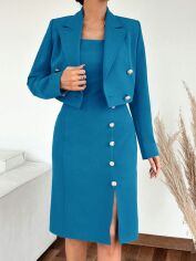 Акція на Костюм жіночий SHEIN GD-00169958 S Синій від Rozetka