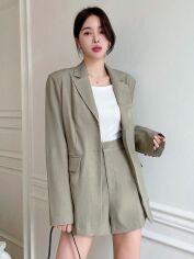 Акція на Костюм жіночий SHEIN GD-00169015 L Сірий від Rozetka