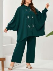 Акція на Костюм жіночий SHEIN GD-00168509 XL Морський хвилі від Rozetka