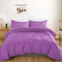 Акція на Підковдра MirSon Satin Light Pro 10-018 Lilac 200х220 см від Rozetka