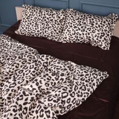 Акція на Підковдра MirSon 22-1409 Leopard Chic 220х240 Сатин від Rozetka