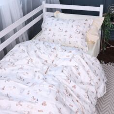 Акція на Підковдра MirSon Полуторна 143х210 см Kids Time 22-1422 Warm toys Сатин від Rozetka