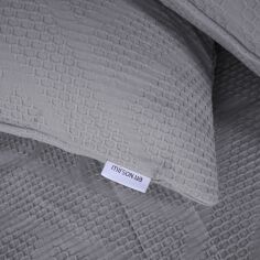 Акція на Підковдра MirSon King Size 220х240 см №20-02 Waffle Gray від Rozetka