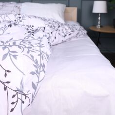 Акція на Простирадло MirSon полуторне 150x220 см 17-0771 Garden Tale Ranforce Elite від Rozetka