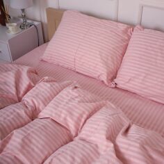 Акція на Простирадло MirSon Royal Soft Stripe 30-0032 Mathew 150х220 см від Rozetka