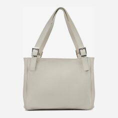 Акція на Сумка шоппер жіноча з натуральної шкіри Regina Notte Tote 3991 Бежева від Rozetka