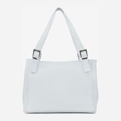 Акція на Сумка шоппер жіноча з натуральної шкіри Regina Notte Tote 3991 Біла від Rozetka