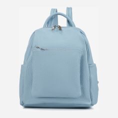 Акція на Рюкзак жіночий з натуральної шкіри 9 л Regina Notte Backpack 3992 Блакитний від Rozetka