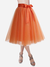 Акція на Спідниця жіноча SHEIN GD-00157275 One Size Помаранчева від Rozetka