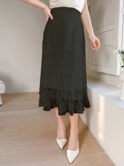 Акція на Спідниця жіноча SHEIN GD-00167866 M Чорна від Rozetka