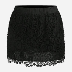 Акція на Спідниця жіноча SHEIN GD-00168500 4XL Чорна від Rozetka
