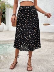 Акція на Спідниця жіноча SHEIN GD-00167862 L Чорна від Rozetka