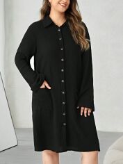 Акція на Плаття жіноче SHEIN GD-00167356 2XL Чорне від Rozetka