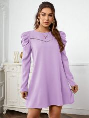 Акція на Плаття жіноче SHEIN GD-00167940 L Бузкове від Rozetka