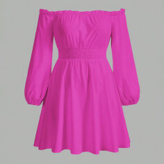 Акція на Плаття жіноче SHEIN GD-00168578 3XL Рожеве від Rozetka