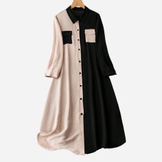 Акція на Плаття жіноче SHEIN GD-00168608 28-30 Бежеве від Rozetka