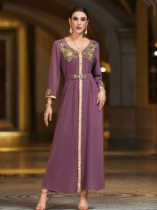 Акція на Плаття жіноче SHEIN GD-00168768 S Фіолетове від Rozetka